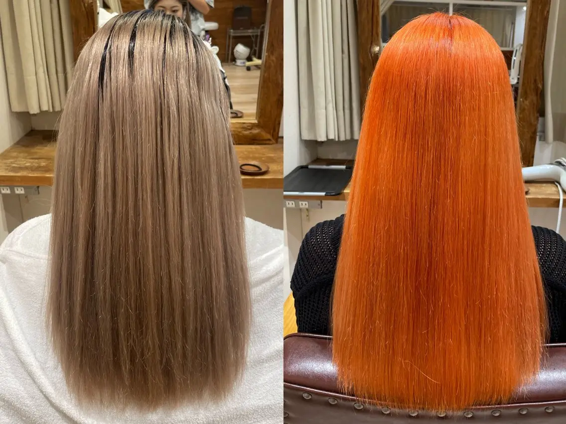 ロング カラー コトミ【メンズ】 【曲がる縮毛矯正】のヘアスタイル