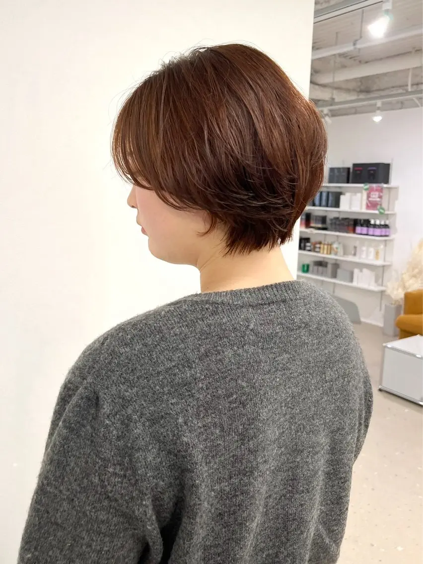 ショート ショートヘア 池田 未瑠のヘアスタイル