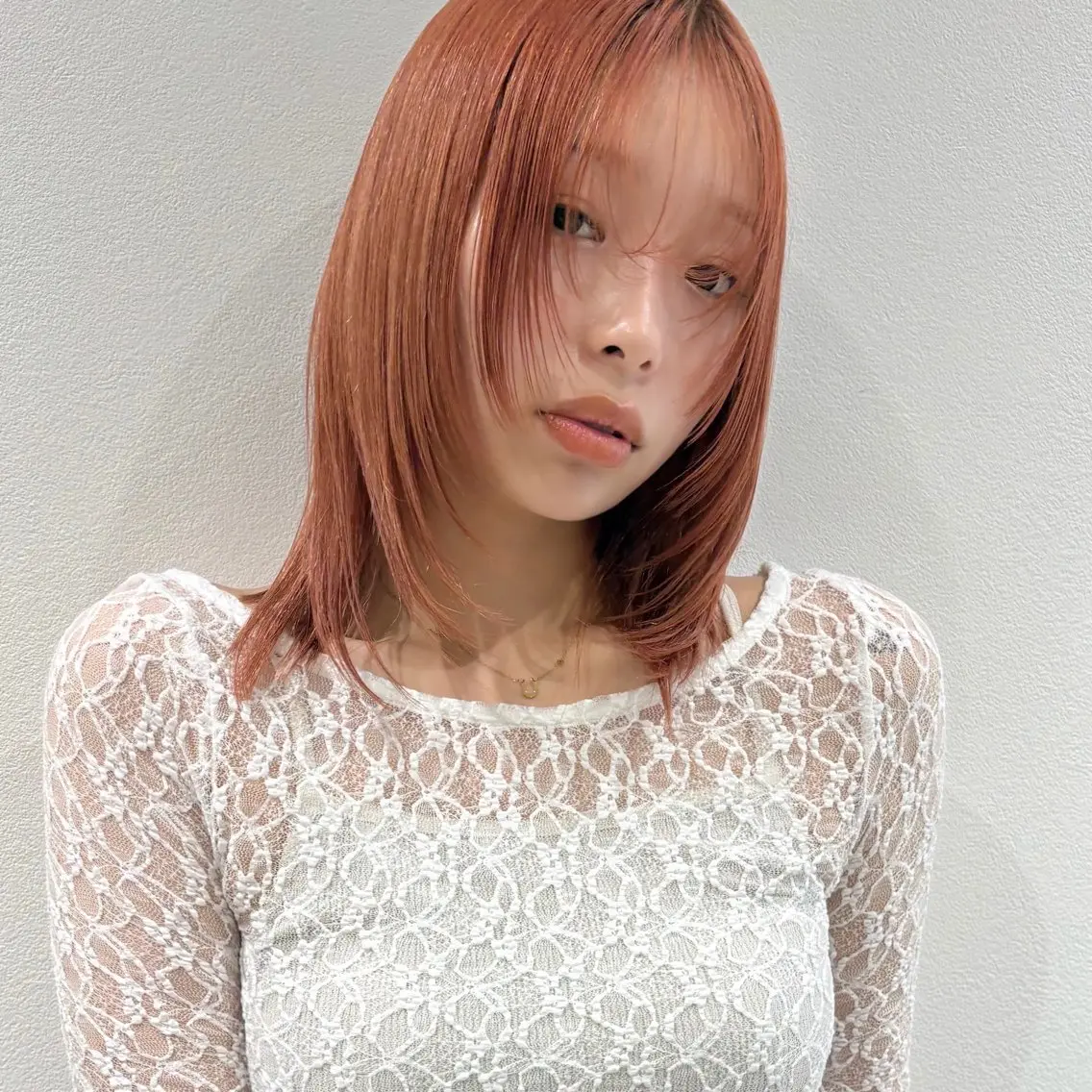 ✨️《ミニモ限定》似合わせカット✨️【ボブ/切りっぱなしボブ/レイヤーカット/顔周り/小顔/ぱっつん前髪/韓国】の写真