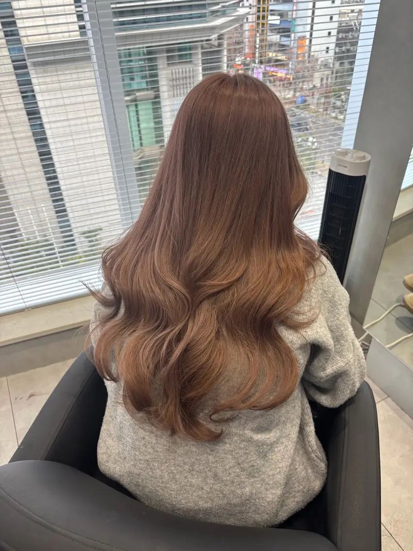 セミロング カラー THE ECT 🌸濱吉優希🌸のヘアスタイル