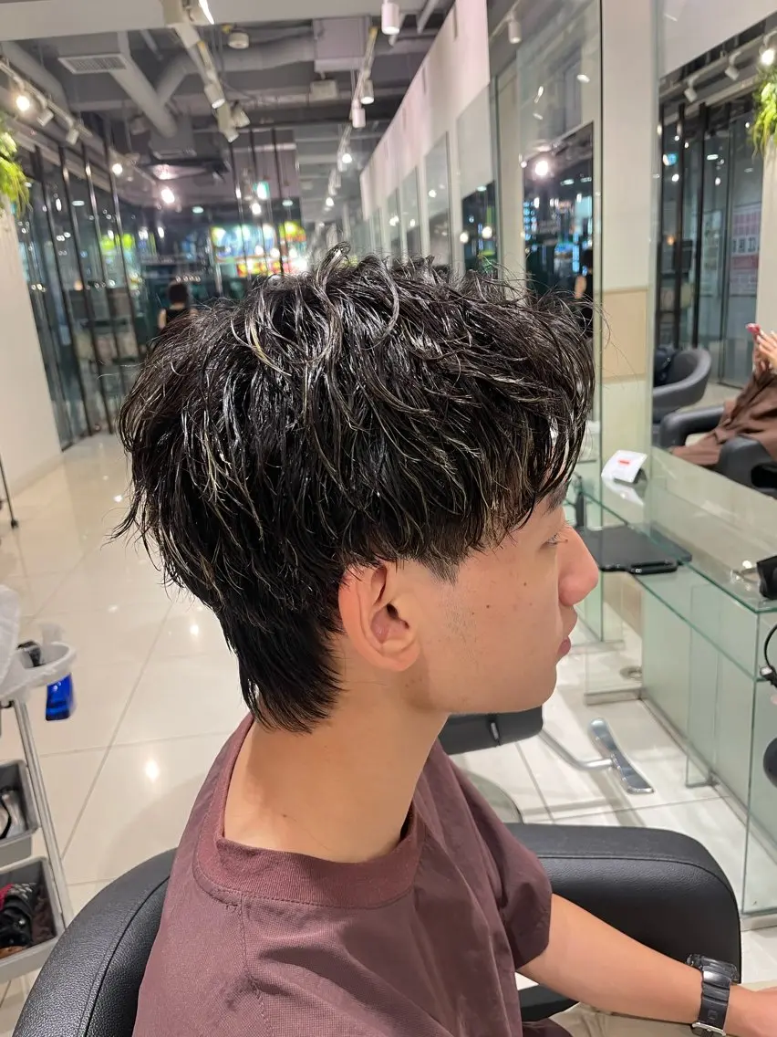 カラー メンズ ulu 【ウル】 山田青空のヘアスタイル