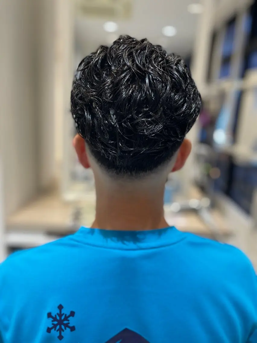 ショート パーマ メンズ カット パーマ メンズパーマ/カット / 古川 諒のヘアスタイル