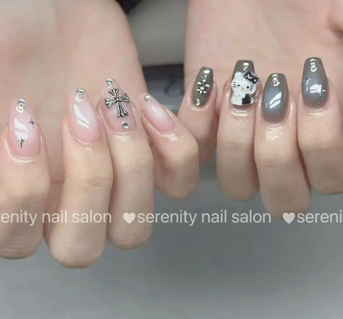 ネイル 長さ出し 持ち込み ワンホンネイル ハンドネイル ハンドケア NailTips池袋 🥰佳のネイルデザイン