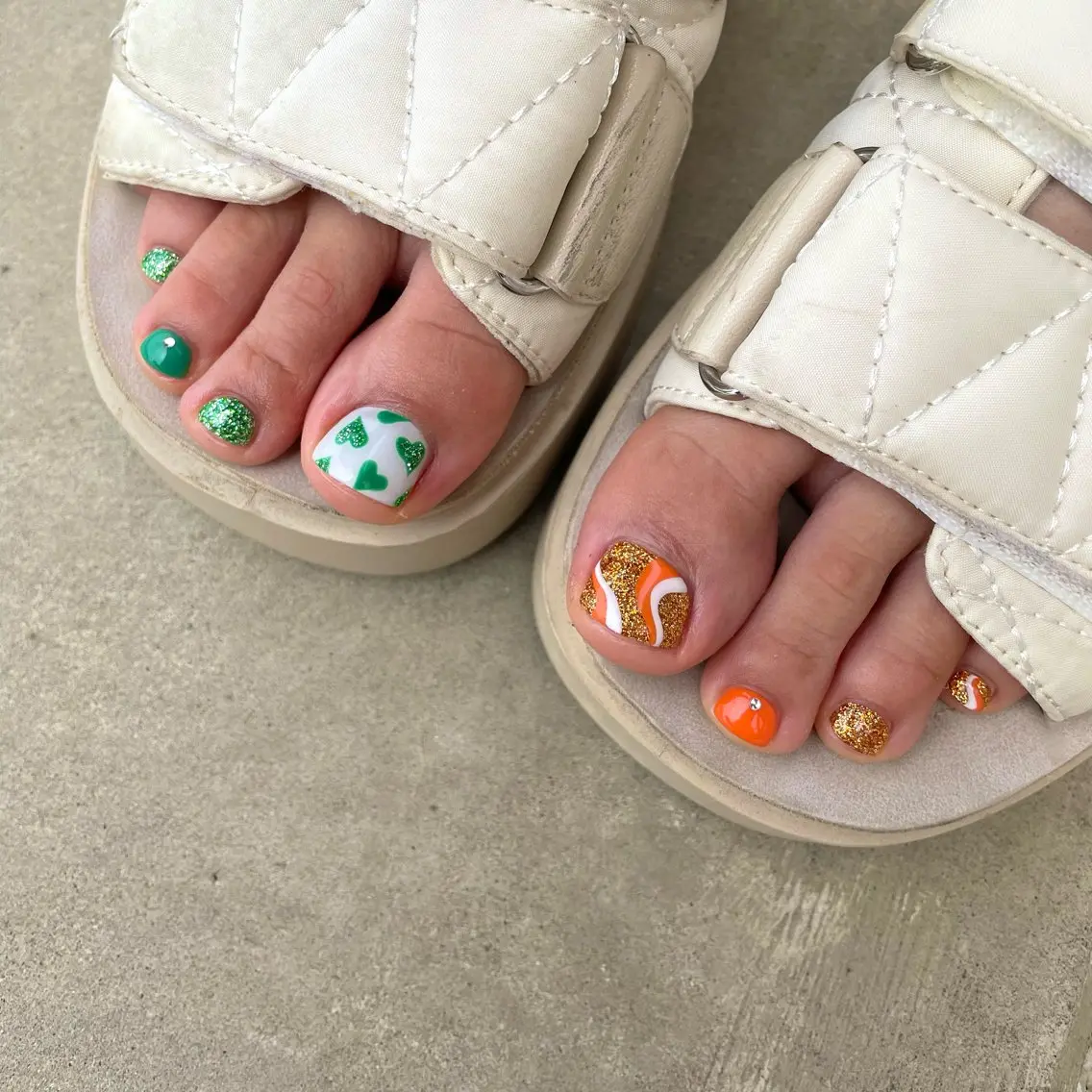 ネイル フットネイル ennail ayaのネイルデザイン