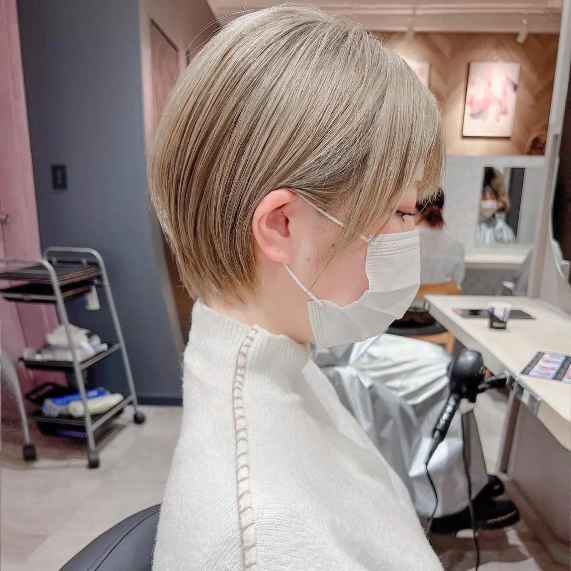 ショート カラー カット ヘアカラー トリートメント 🧡ショートの達人 🧡SHOのヘアスタイル