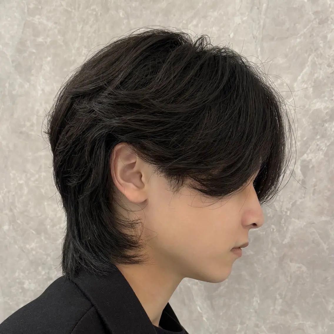 ミディアム パーマ メンズ カット パーマ 瀧野 翔吾【メンズ特化】のヘアスタイル