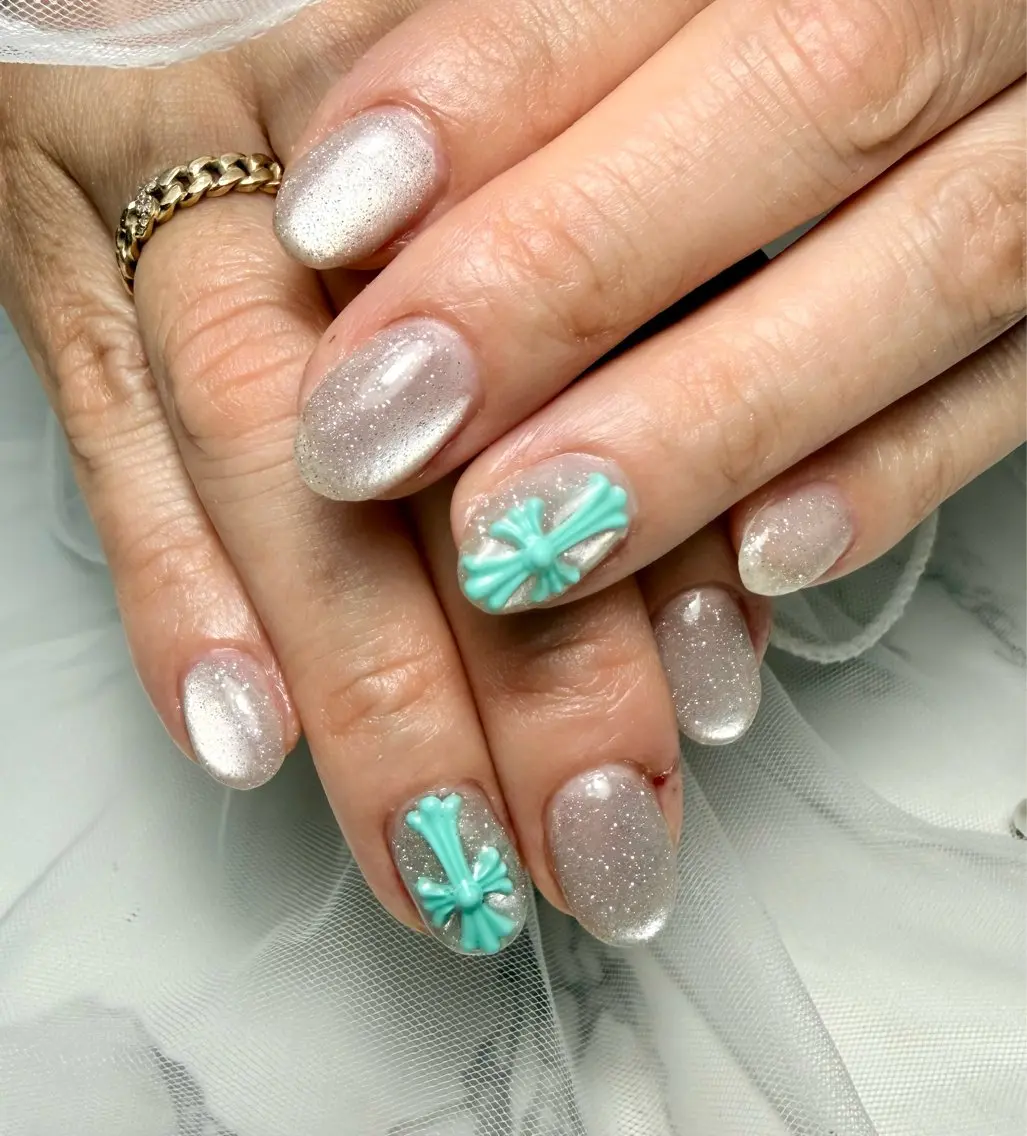 ネイル アートネイル チークネイル フラッシュネイル フラッシュマグ フレンチネイル Mai’s nailのネイルデザイン