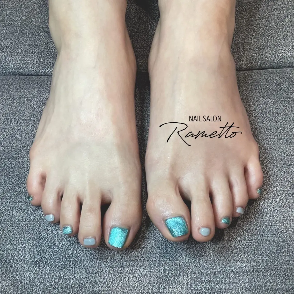 ネイル フットネイル NAILSALON Ramettoのネイルデザイン