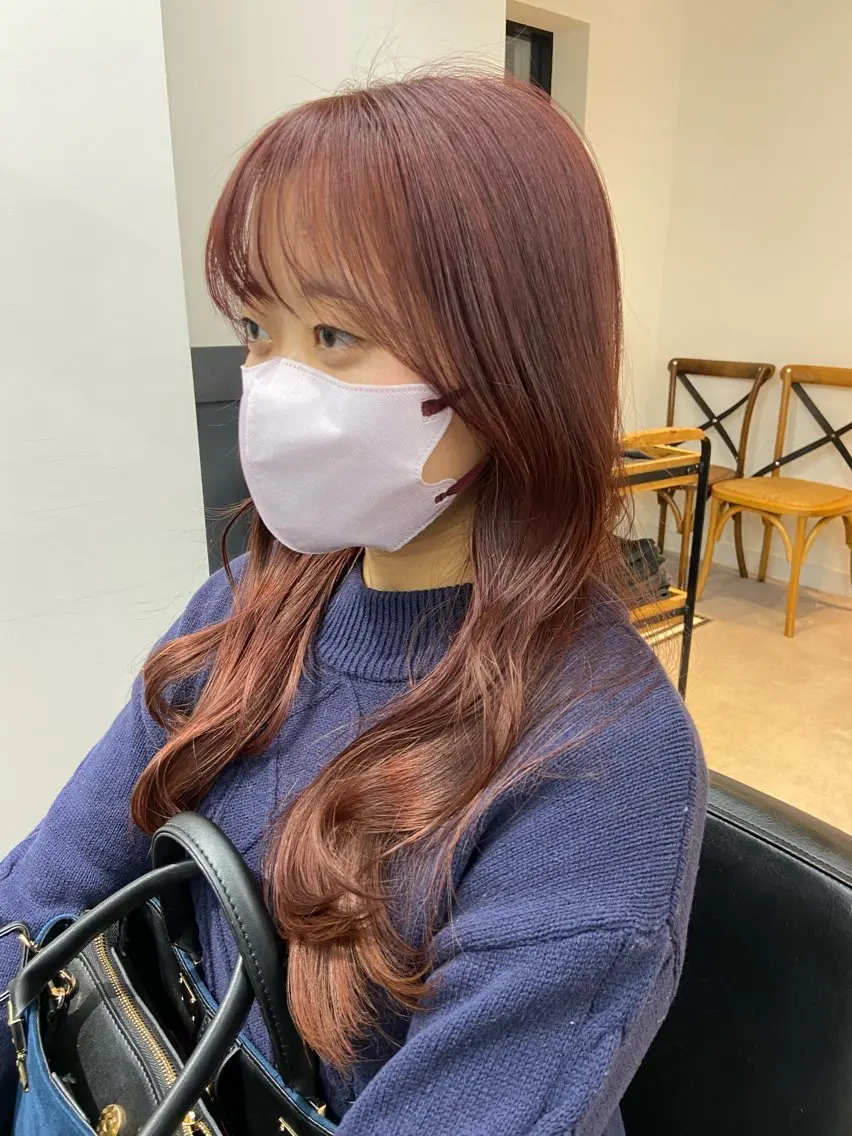 カラー ヘアカラー トリートメント ダブルカラー 🌙chinariのヘアスタイル