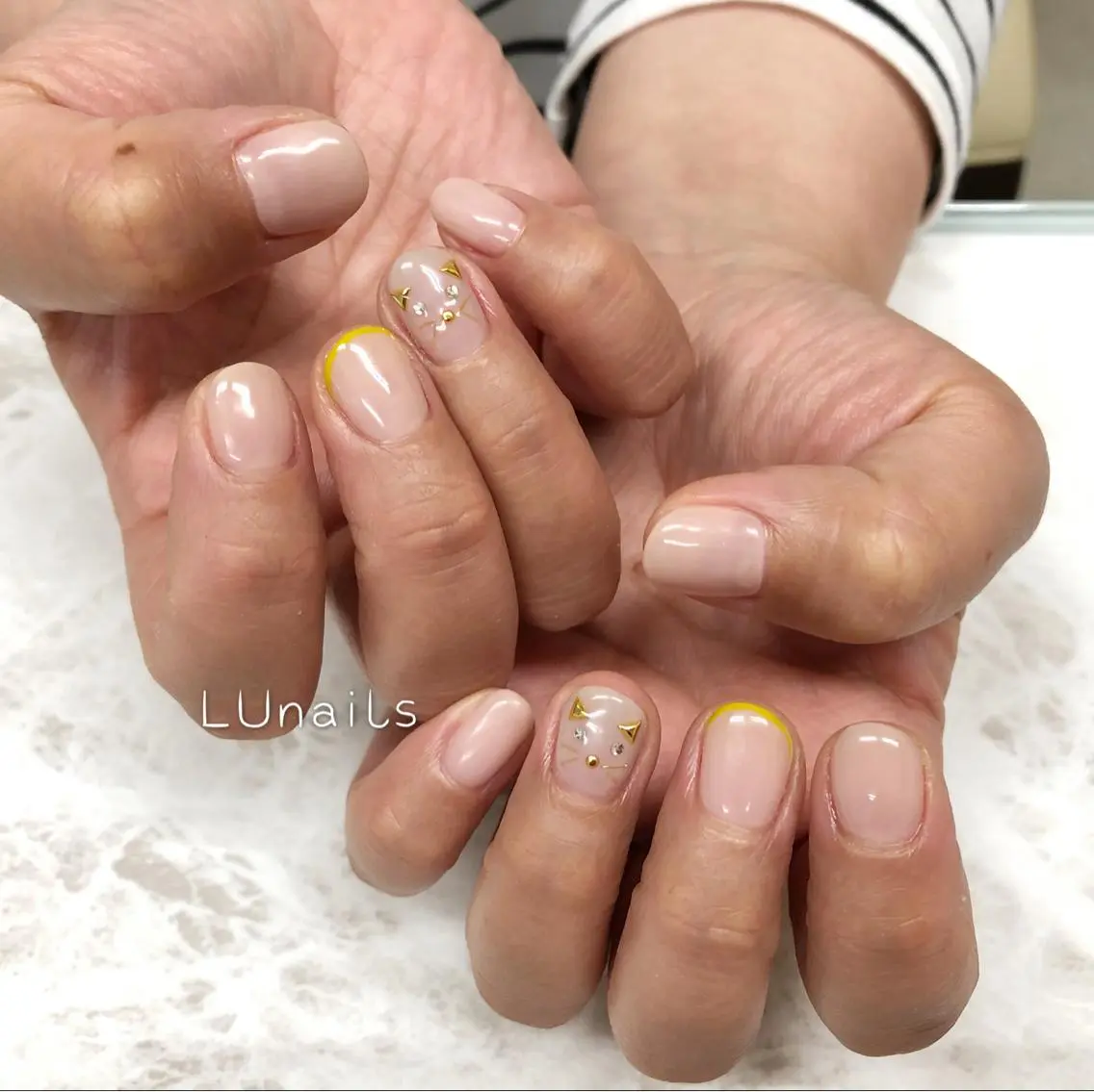 ネイル アートネイル LUnails MAHOのネイルデザイン