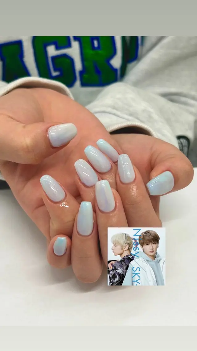ネイル ハンドネイル one nail 【推し/概念ネイル】のネイルデザイン