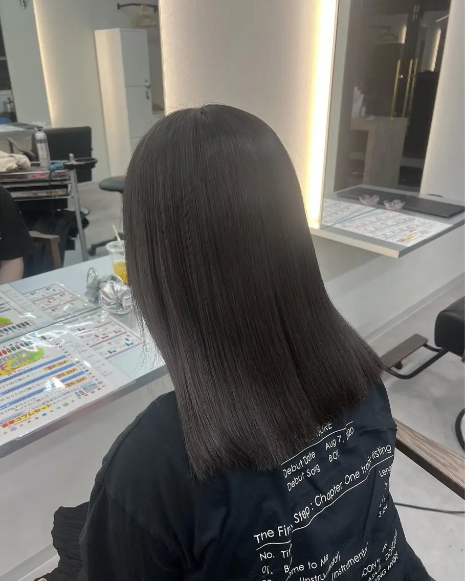 ミディアム トリートメント RIENS xrea 髪質改善 /ななみのヘアスタイル