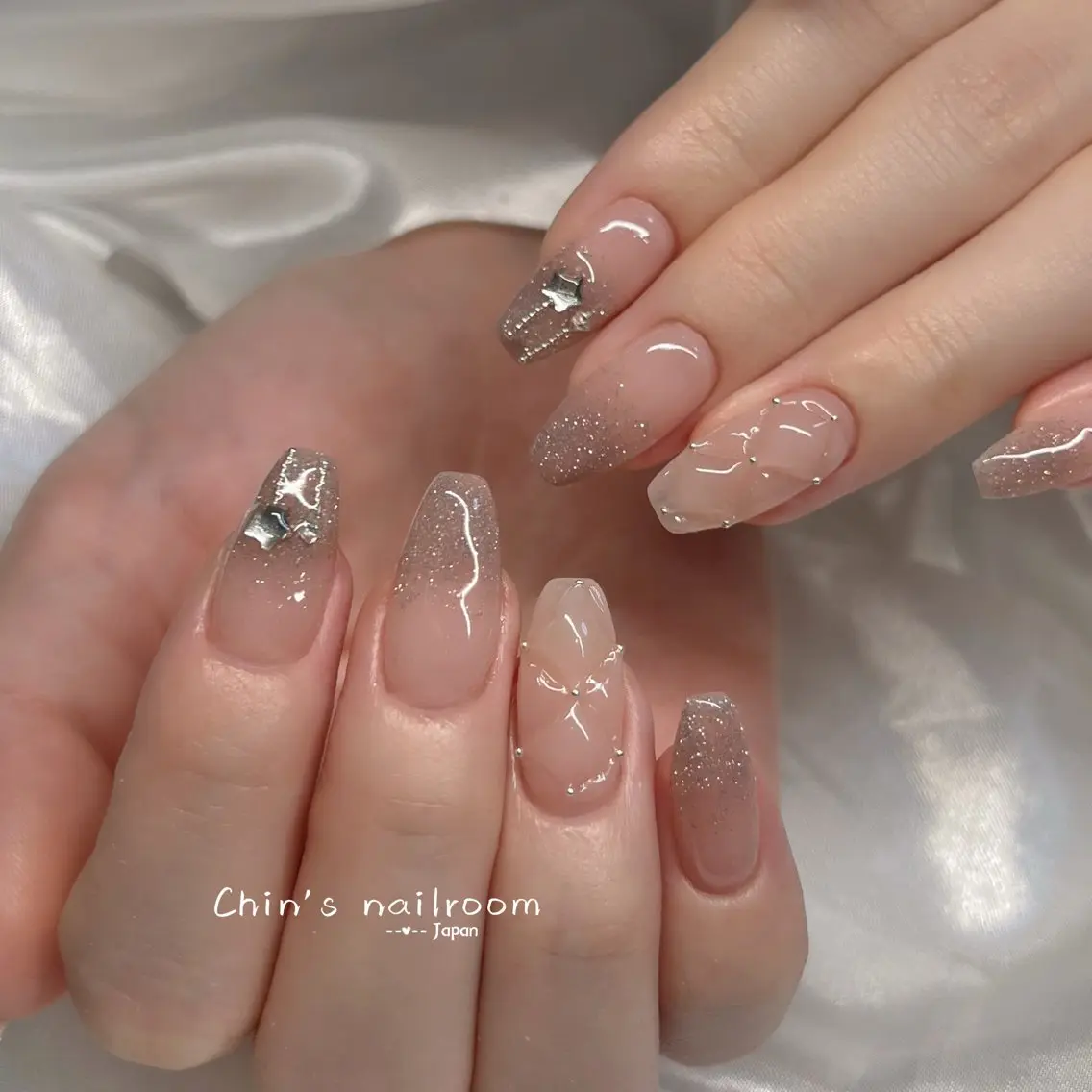 ネイル 韓国ネイル ワンホンネイル Kawaii ChibaNailのネイルデザイン
