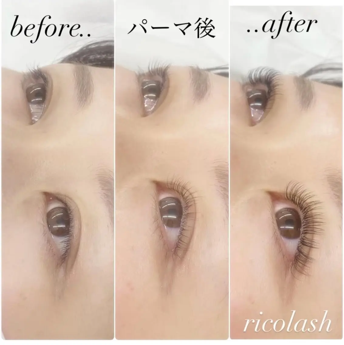 マツエク・マツパ ricolash ♡のマツエク・マツパデザイン