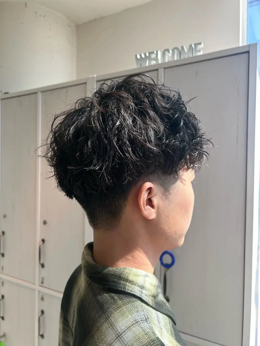 パーマ パーマ 西山 菜己星のヘアスタイル