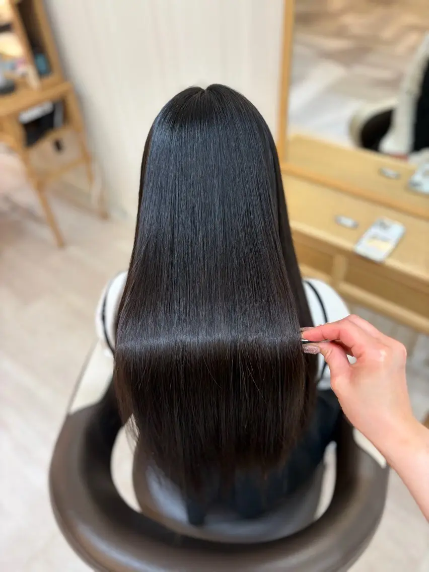 ロング 縮毛矯正 sakura / Ro ⟡.·のヘアスタイル