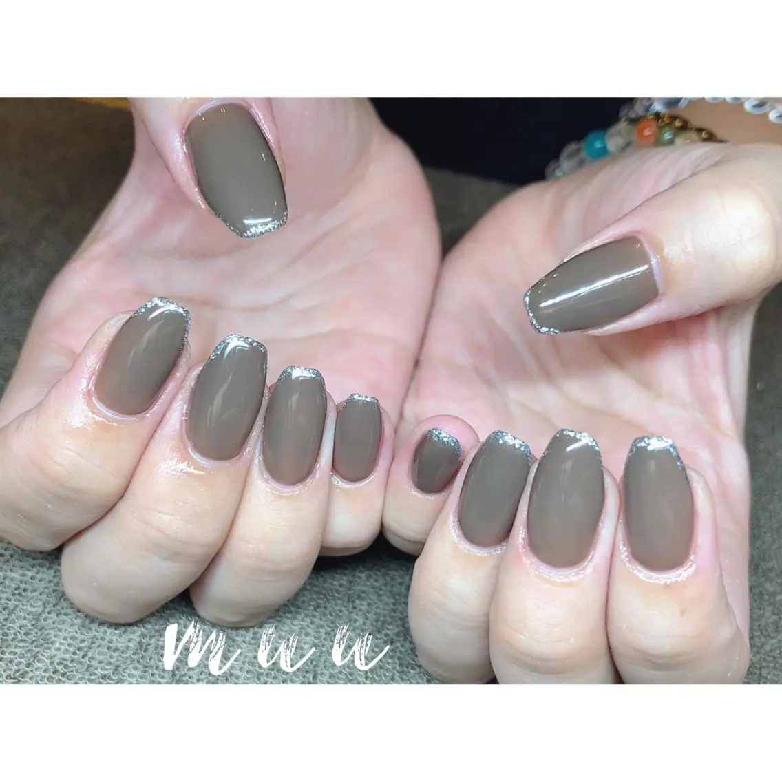 ネイル ラメ(グリッター) muu nailのネイルデザイン