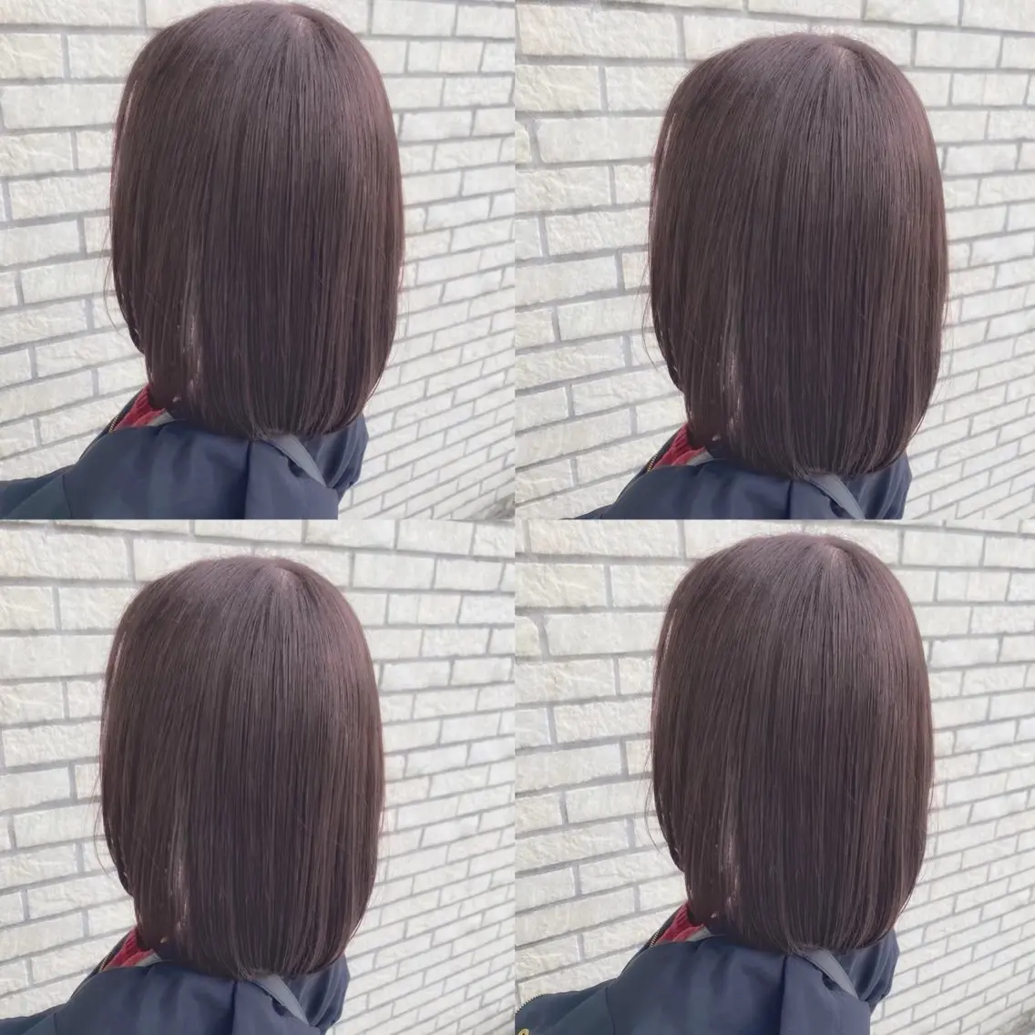 ミディアム カラー カット ヘアカラー トリートメント 成瀬スパイラル パーマ清水大隼のヘアスタイル