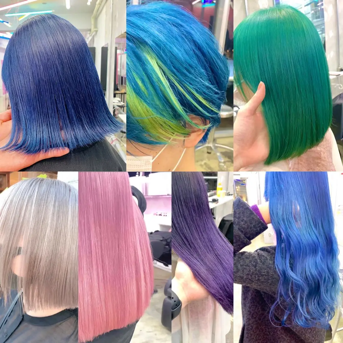 ロング カラー ヘアカラー トリートメント ヘアセット 🎀透明感 カラー🎀ミズキのヘアスタイル