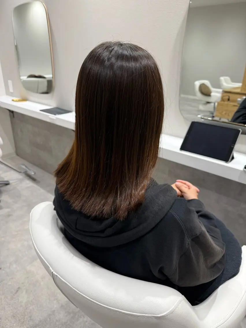 ミディアム ボンニー fukunagaのヘアスタイル