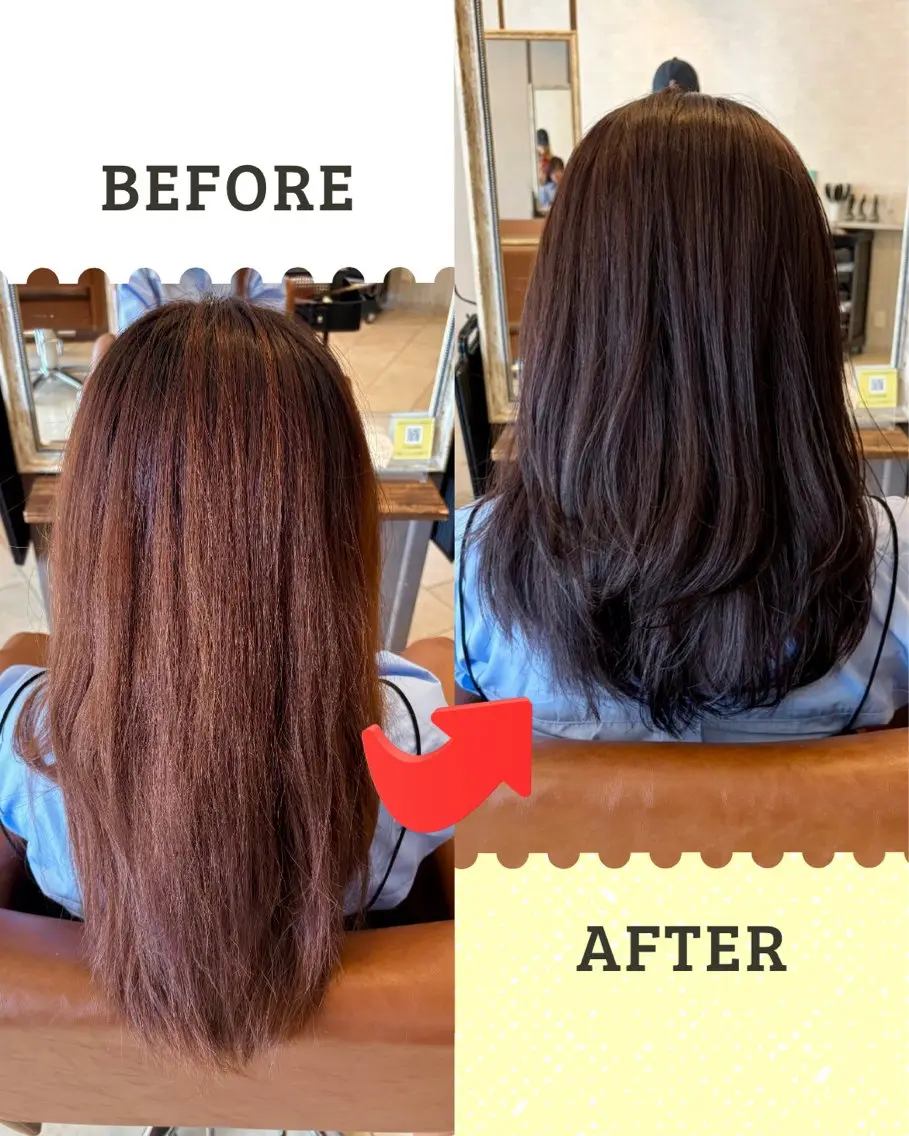 カラー ラベンダーカラー 沖本 あやののヘアスタイル