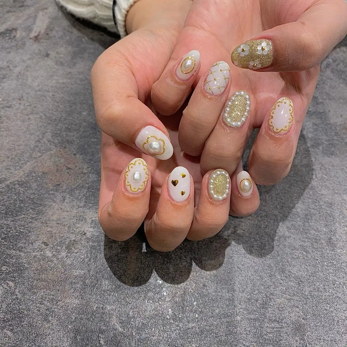 ネイル ハンドネイル 鶴田୨ৎmaison de NALIのネイルデザイン