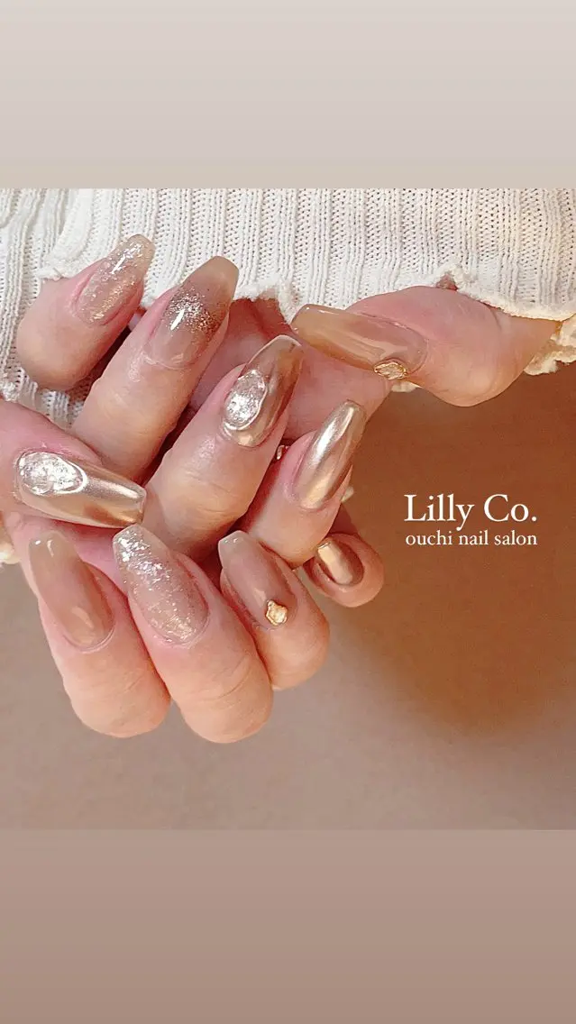 ネイル ハンドネイル ハンドケア Lilly Co.のネイルデザイン