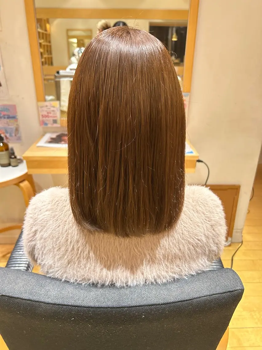 カラー ヘアカラー 大窪 菜月のヘアスタイル