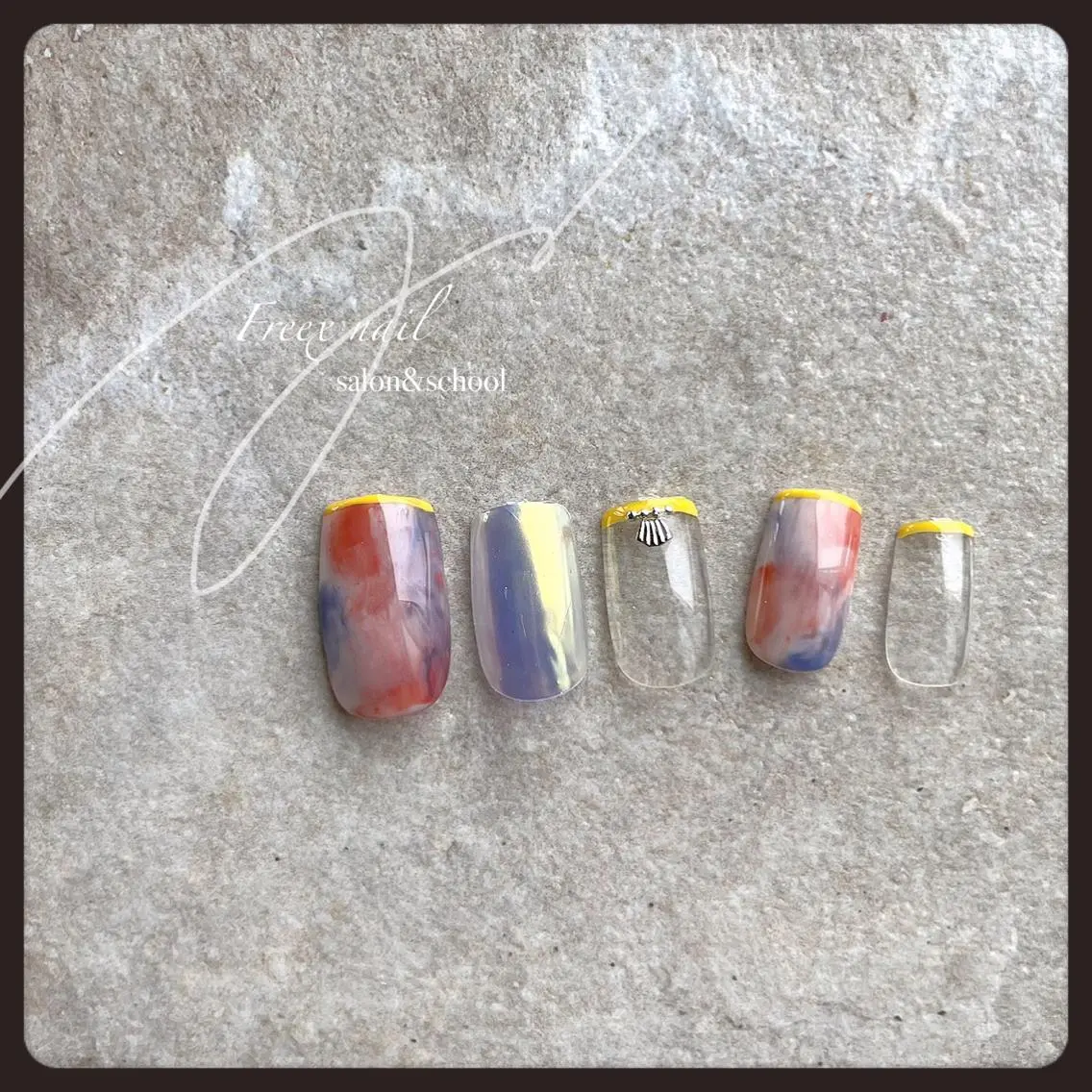 ネイル ニュアンスネイル ハンドネイル ハンドケア freex nail /ニュアンス/個性派のネイルデザイン