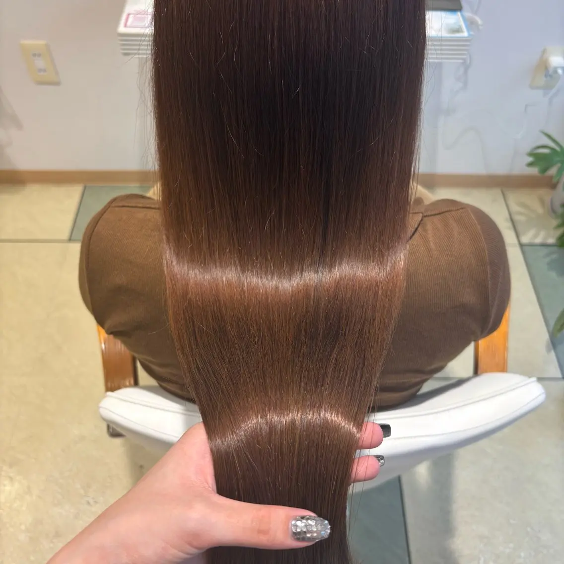 ロング カラー 淡色┊︎ナチュラル 🧁奈那美🧁*.゜のヘアスタイル