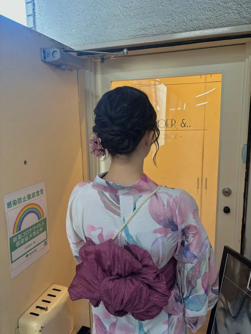 ヘアアレンジ 着付け eye.hair　◎ akiのマツエク・マツパデザイン
