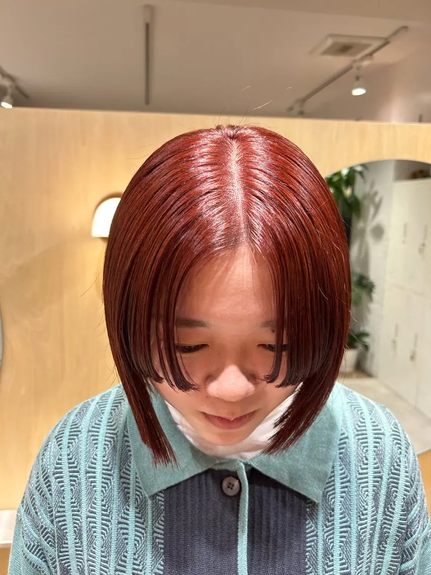 🍓ブリーチなしWカラー+コーティングトリートメント付🍓の写真