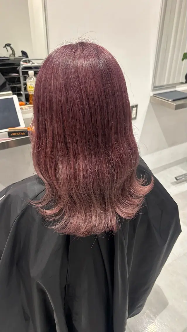 ロング カラー ヘアカラー 🎀韓国ヘア× 透明感カラー🎀正源のヘアスタイル