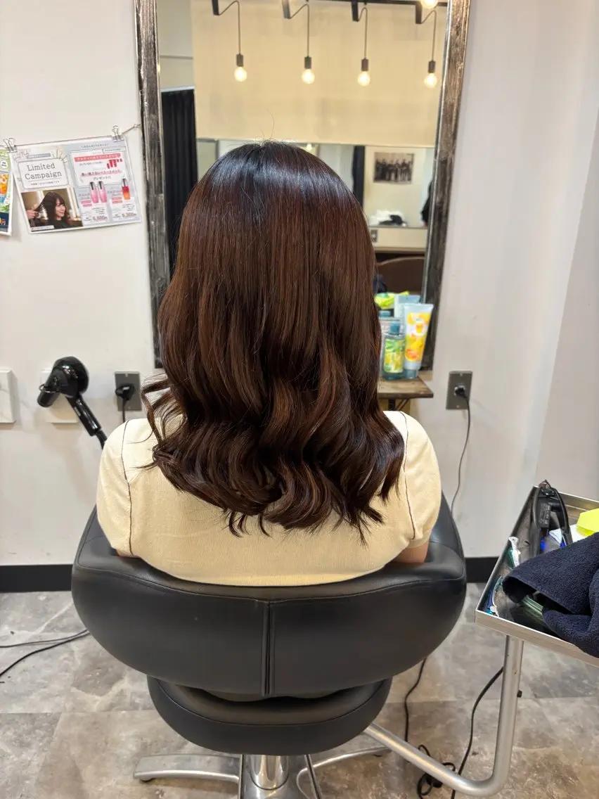 セミロング 🐺無料レディースカ ットモデル募集🐺柴のヘアスタイル