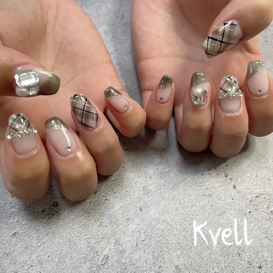 ネイル ハンドネイル nailsalon Kvellのネイルデザイン