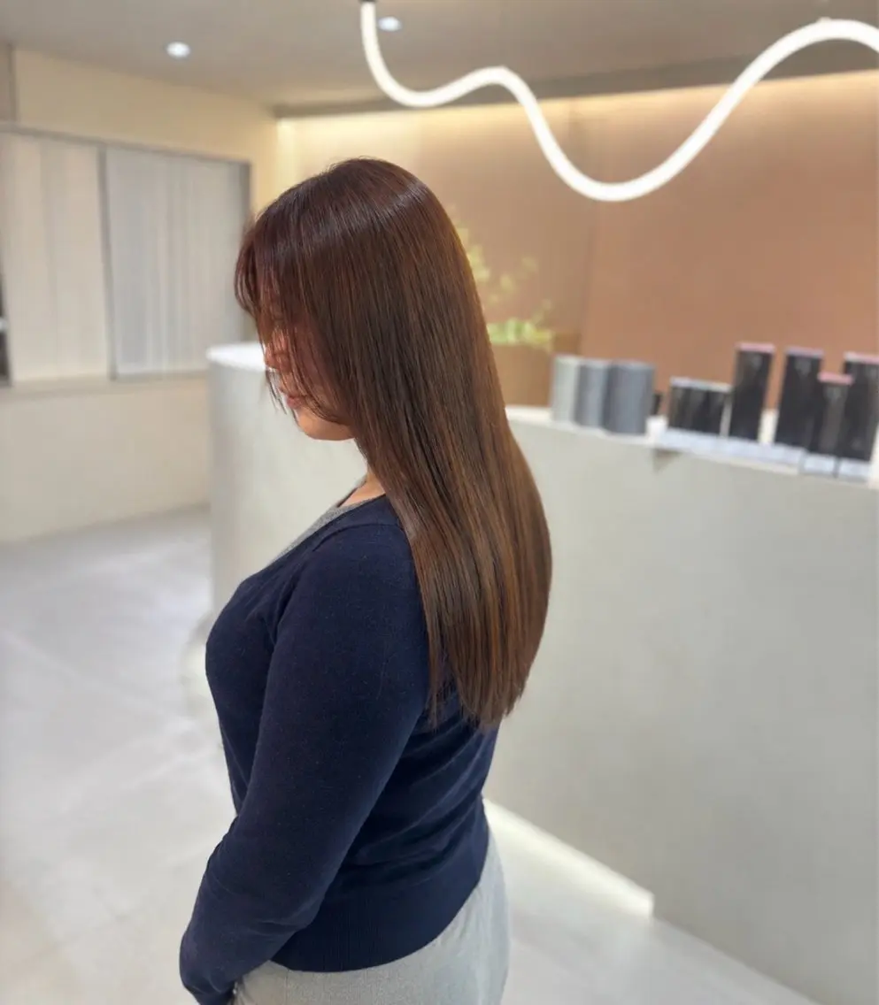 カラー 赤み消しカラー🫧 脱白髪染め🎀ヒナのヘアスタイル