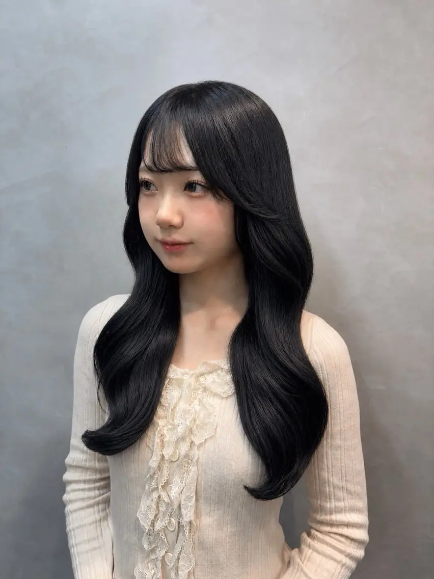 カラー ヘアカラー トリートメント 韓国ヘア｜艶カラー｜ ヘアアレンジ｜yuiのヘアスタイル
