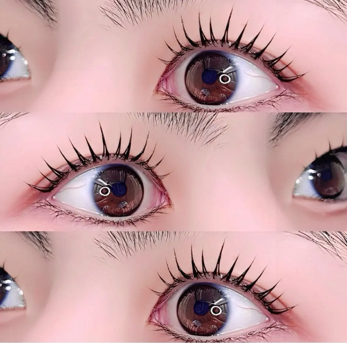 マツエク・マツパ マツパ NANAMI🖤 ‎のマツエク・マツパデザイン