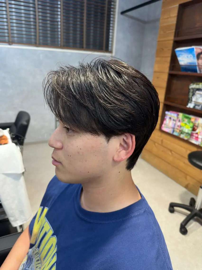 メンズ 吉田 零のヘアスタイル