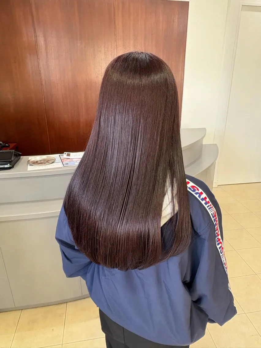 🉐初回30%OFF【全体ワンカラー¥6,160〜¥7,700】透明感カラー🩵の写真
