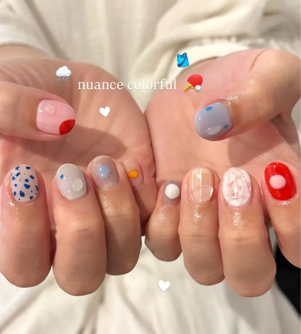 ネイル ニュアンスネイル ハンドネイル Ballie/ Mizukiのネイルデザイン