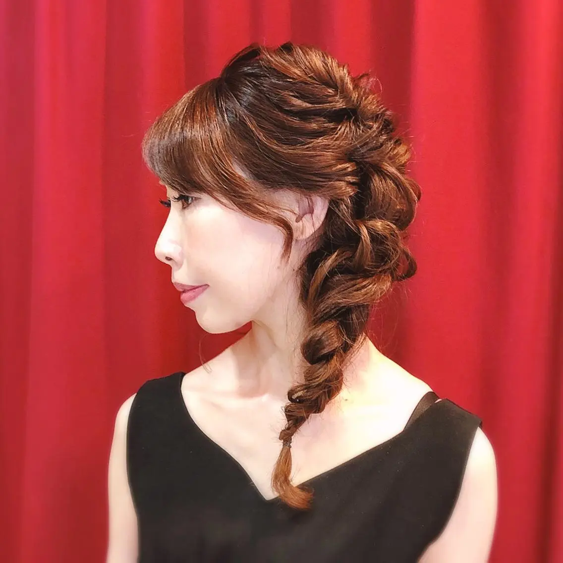 ロング ヘアアレンジ ロング Chardon✂️ 平田佳奈子💄のヘアスタイル