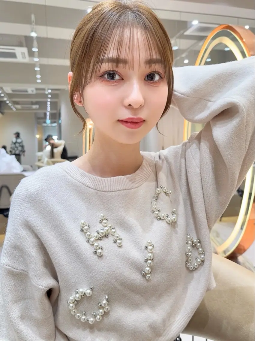 セミロング カラー カット ヘアカラー 縮毛矯正✨🫧 レイヤー川村利幸のヘアスタイル
