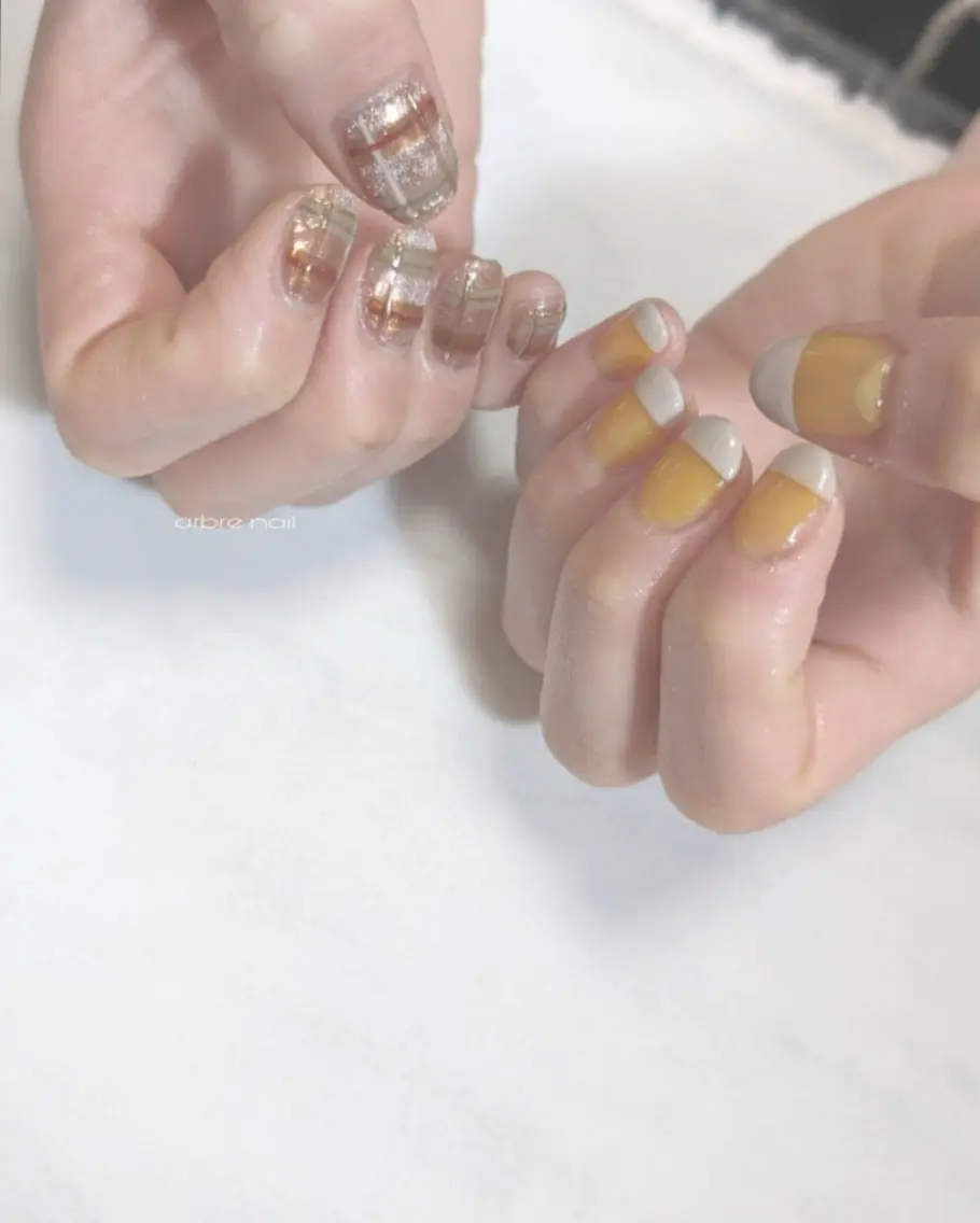 ネイル ✯.。 arbre nail 。✯.のネイルデザイン