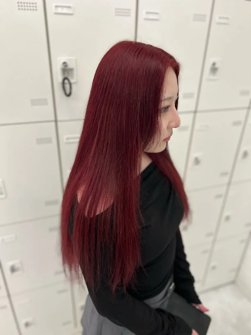 カラー ヘアカラー トリートメント ブリーチなし透明感 💗RYOTAのヘアスタイル