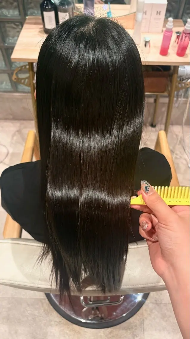 【先着10名様𖤐】グラス髪質改善トリートメント🫧✨の写真
