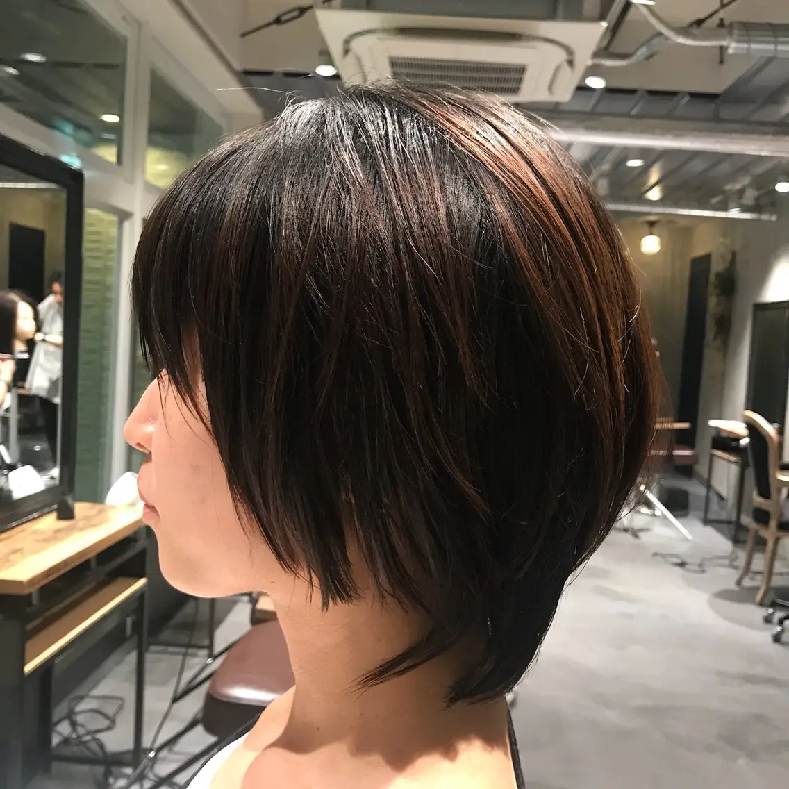 ミディアム 🩵MAI🩵 レイヤーカットのヘアスタイル