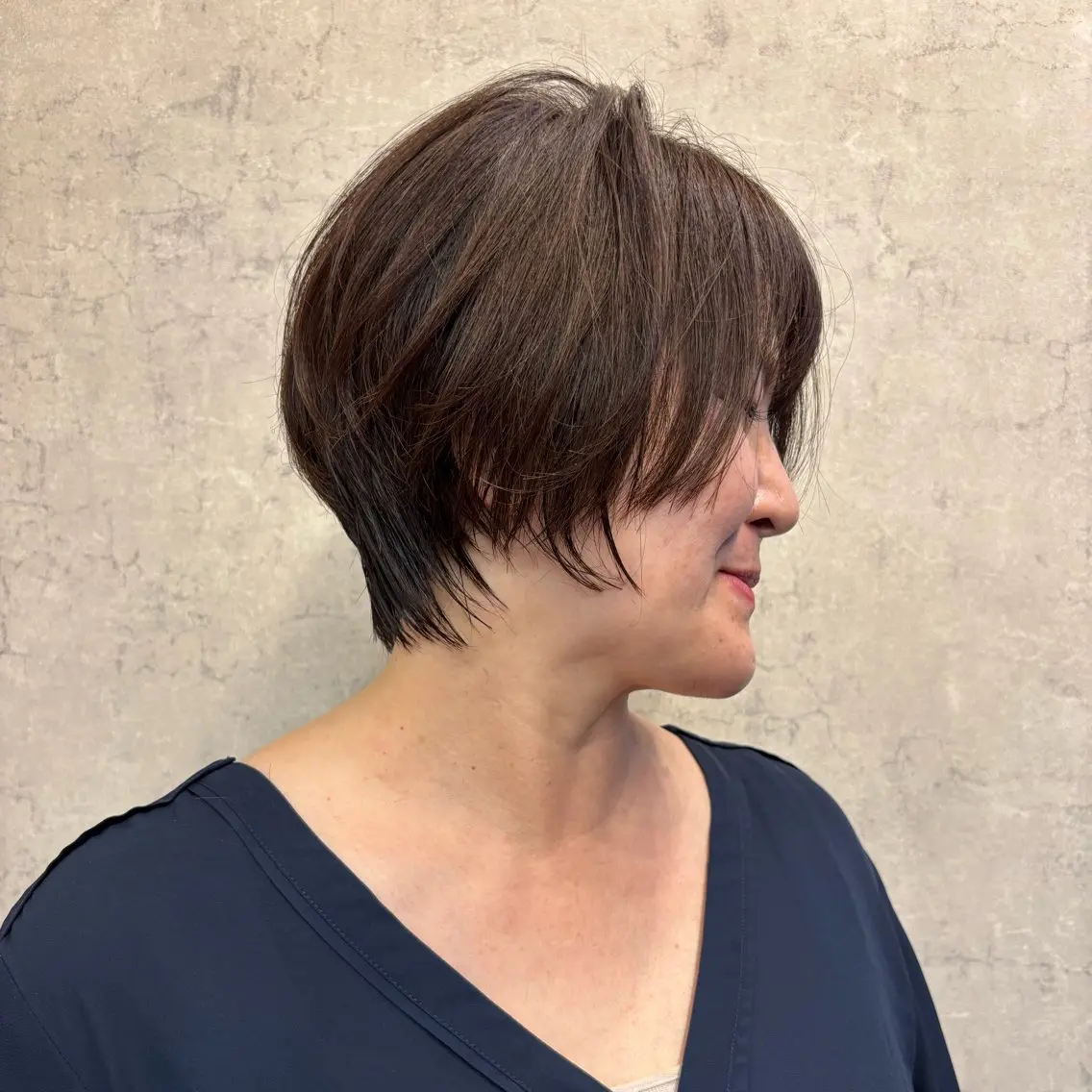 ショート ショートヘア 高島 梨瑚のヘアスタイル