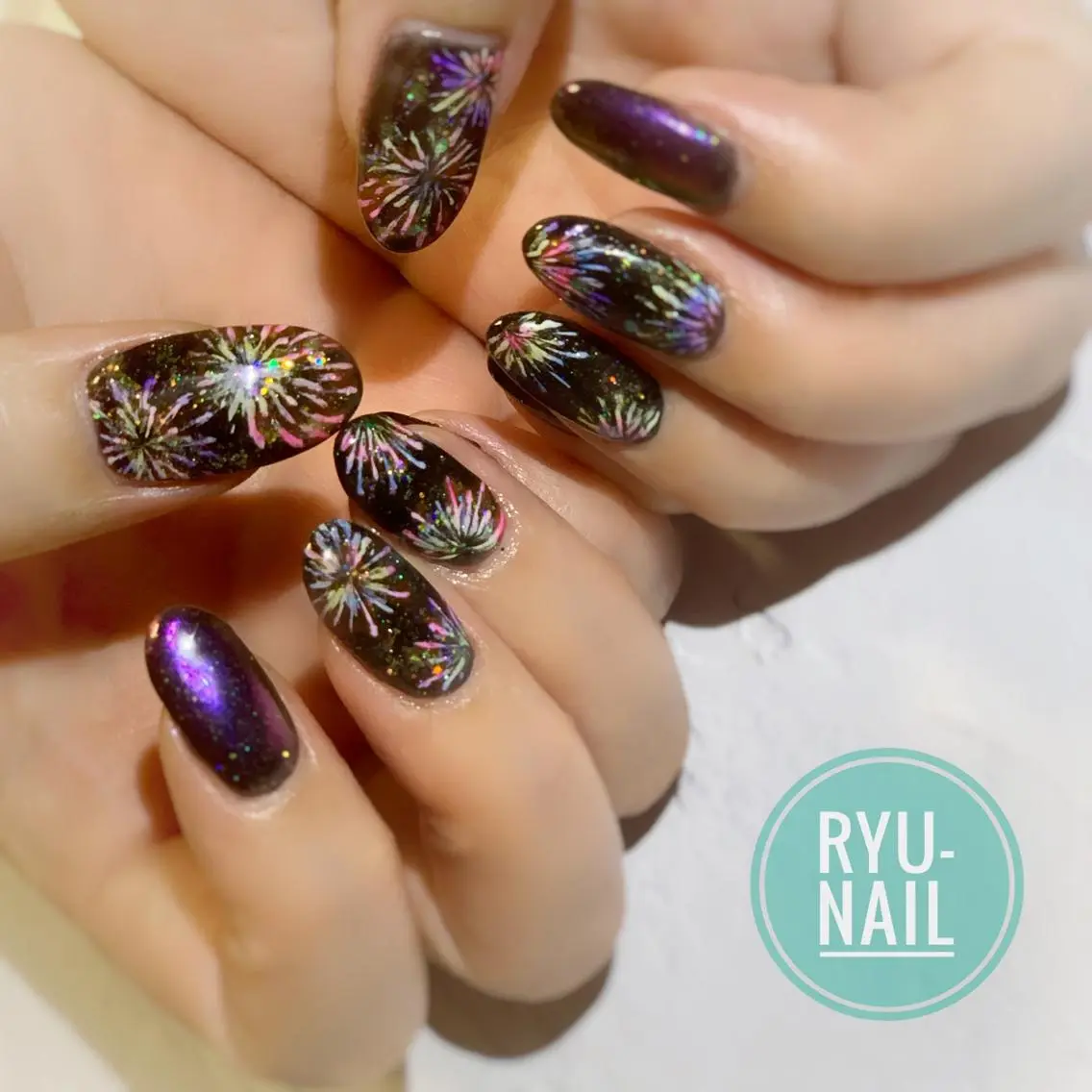 ネイル ハンドネイル Ryu-nail 對馬　琴美のネイルデザイン