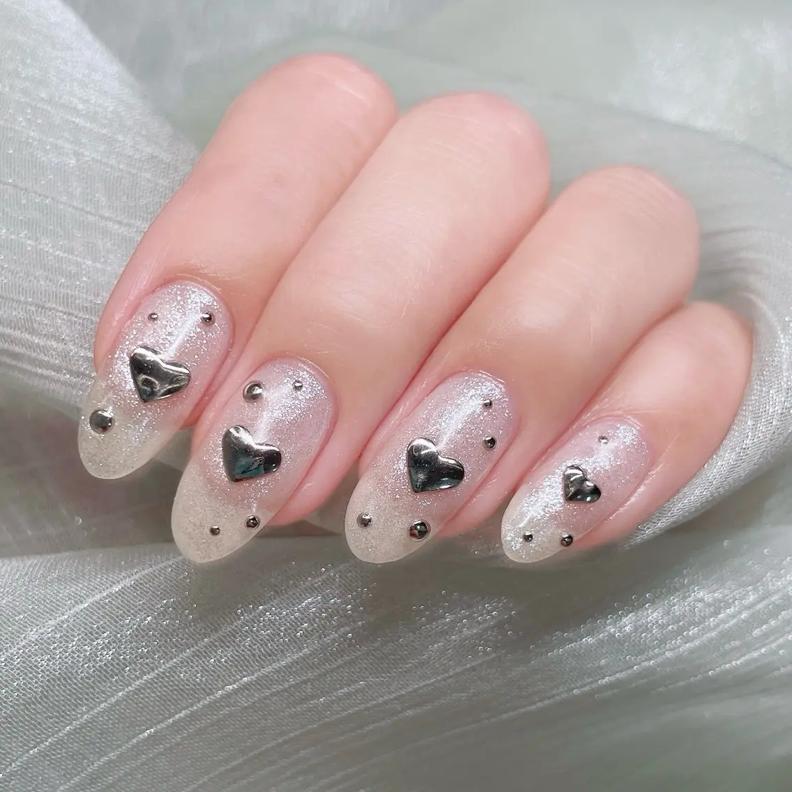 ネイル 長さ出し ハンドネイル Nailist suzuのネイルデザイン